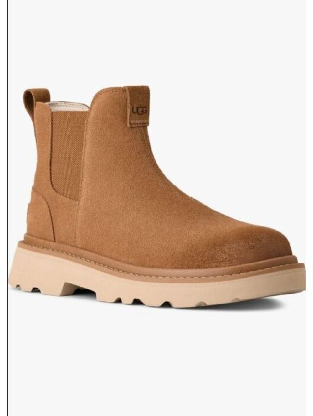 Size 9.5 - UGG Men's Chelsea Lug Boot in Chestnut